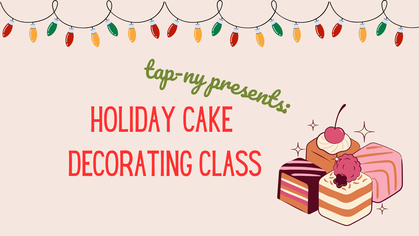 Kitsby Cake Decorating Class: Elevate Your Baking Skills!